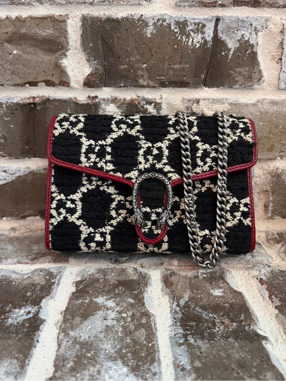 Gucci Dionysus Tweed Mini Shoulder Bag